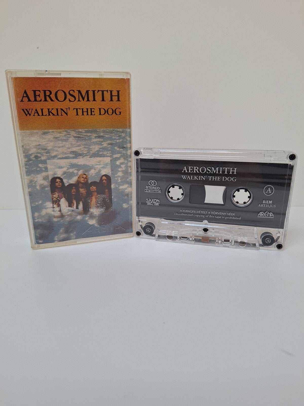 Aerosmith - Walkin' The Dog (Cassette), Gebruikt, 1 bandje, Ophalen of Verzenden, Origineel