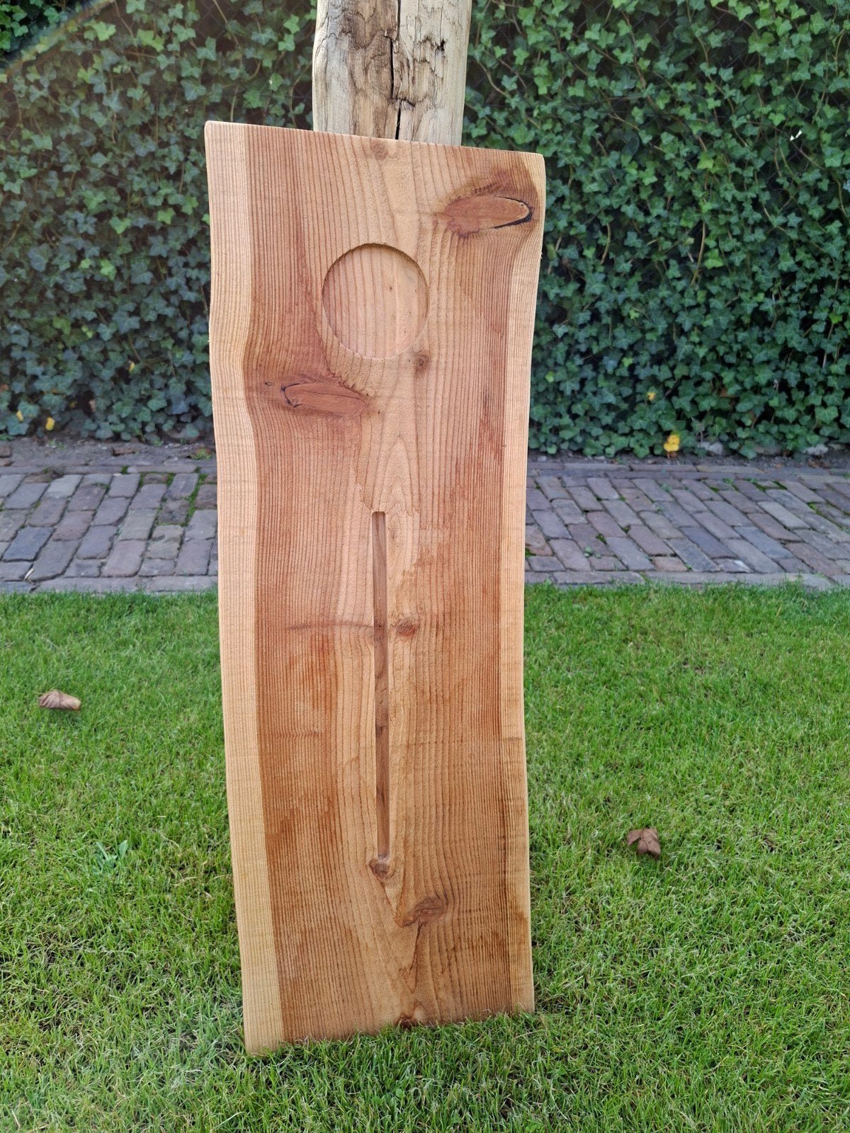 Eiken Badplank - L73xB25xH2 cm, Ophalen, Nieuw