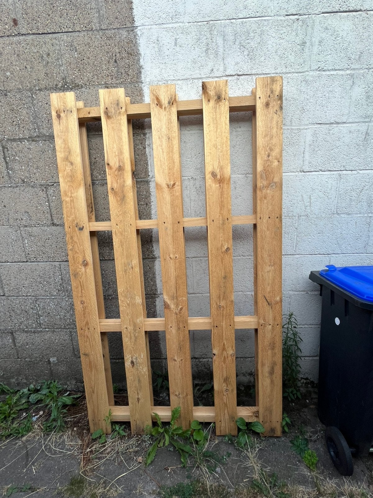 Grote pallet (met statiegeld), Ophalen, Zo goed als nieuw, 50 mm of meer, Minder dan 200 cm