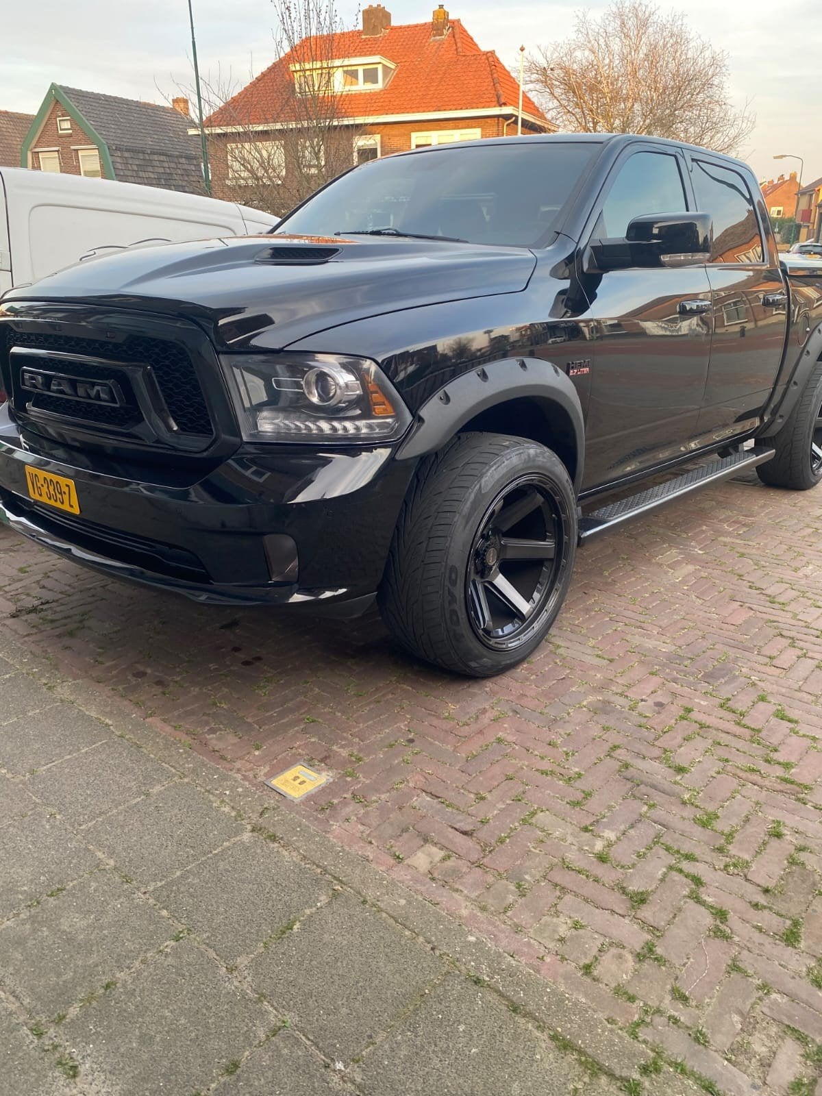 Dodge RAM Dodge RAM 2014, Auto's, Automaat, 5654 cc, Zwart, Vierwielaandrijving