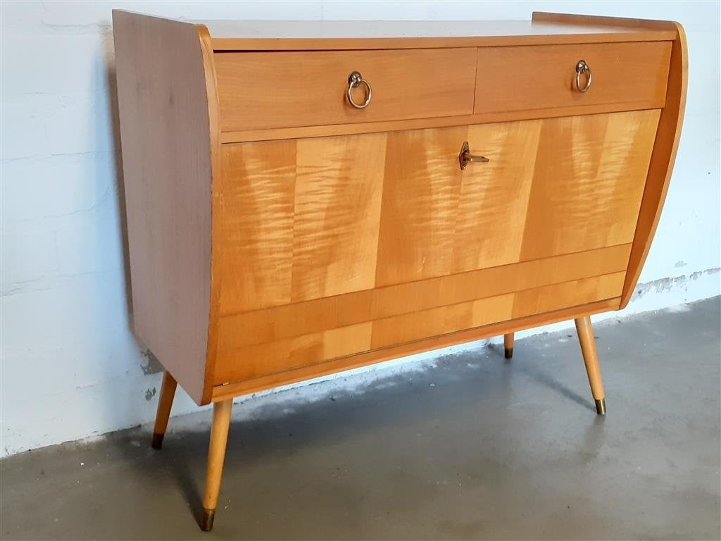 Wandkastje '60s ( Retro/Vintage/Design ), Huis en Inrichting, Kasten | Wandmeubels, Ophalen, Gebruikt, Minder dan 150 cm, Minder dan 100 cm