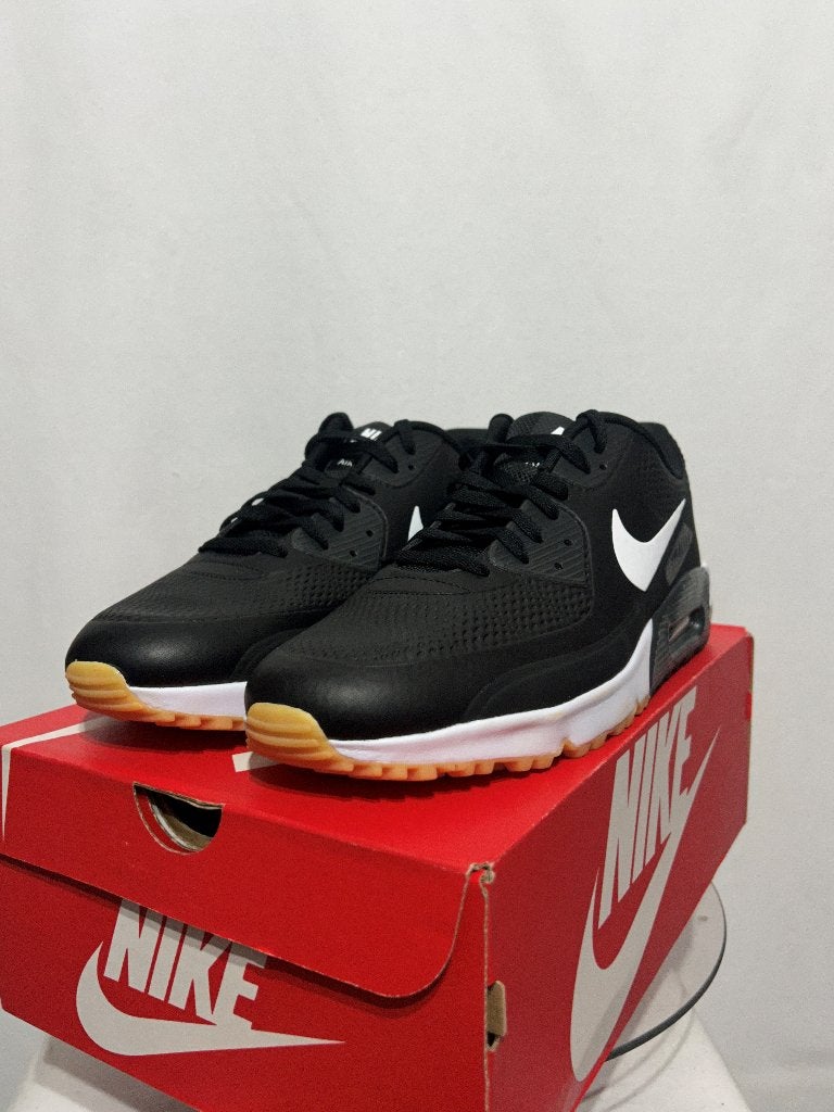 NIEUW IN DOOS! Maat 47,5 - Nike Air Max 90 Golf Black White, Kleding | Heren, Schoenen, Verzenden, Zwart, Nike, Nieuw