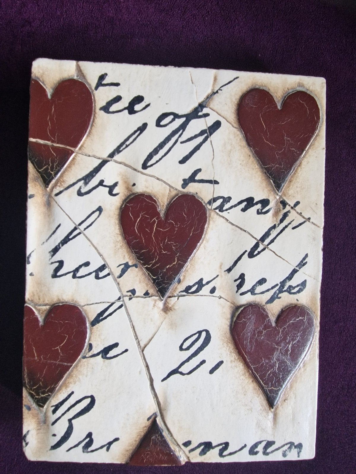 Sid Dickens Memory Block T-01 Harten, Vintage, Meerkleurig, Ophalen of Verzenden, Zo goed als nieuw