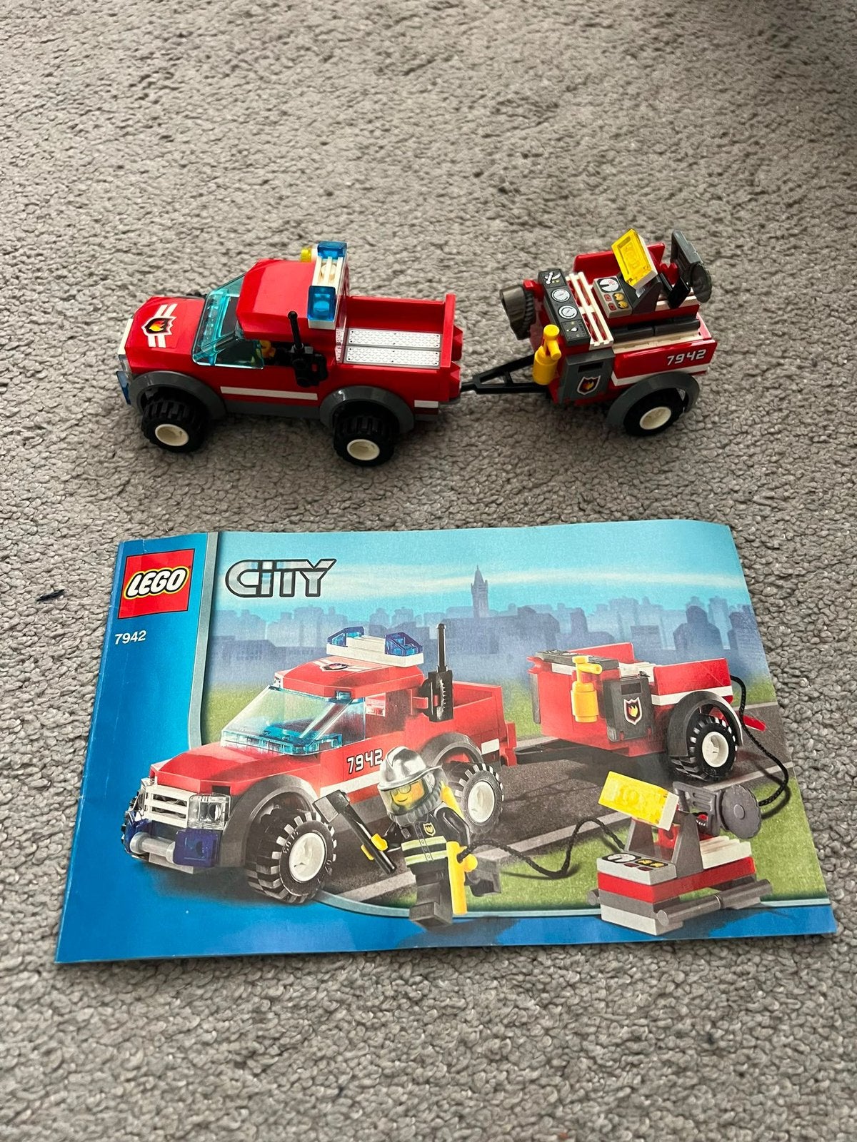 Lego city 7942 compleet, Ophalen of Verzenden, Zo goed als nieuw