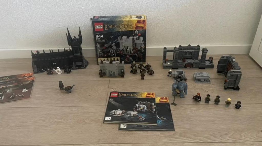 LEGO Lord of the Rings Verzameling, Ophalen of Verzenden, Zo goed als nieuw, Overige typen