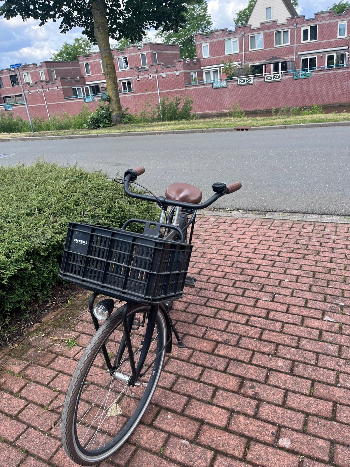 Cortina zwart 26 inch 3 versnellingen incl krat en slot, Fietsen en Brommers, Fietsen | Jongens, Zo goed als nieuw, 26 inch of meer