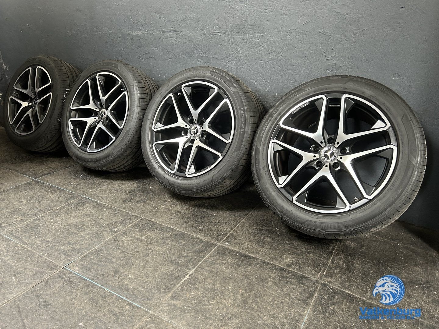 6mm! Originele Mercedes G-klasse G63 W463 21 inch zwarte AMG
