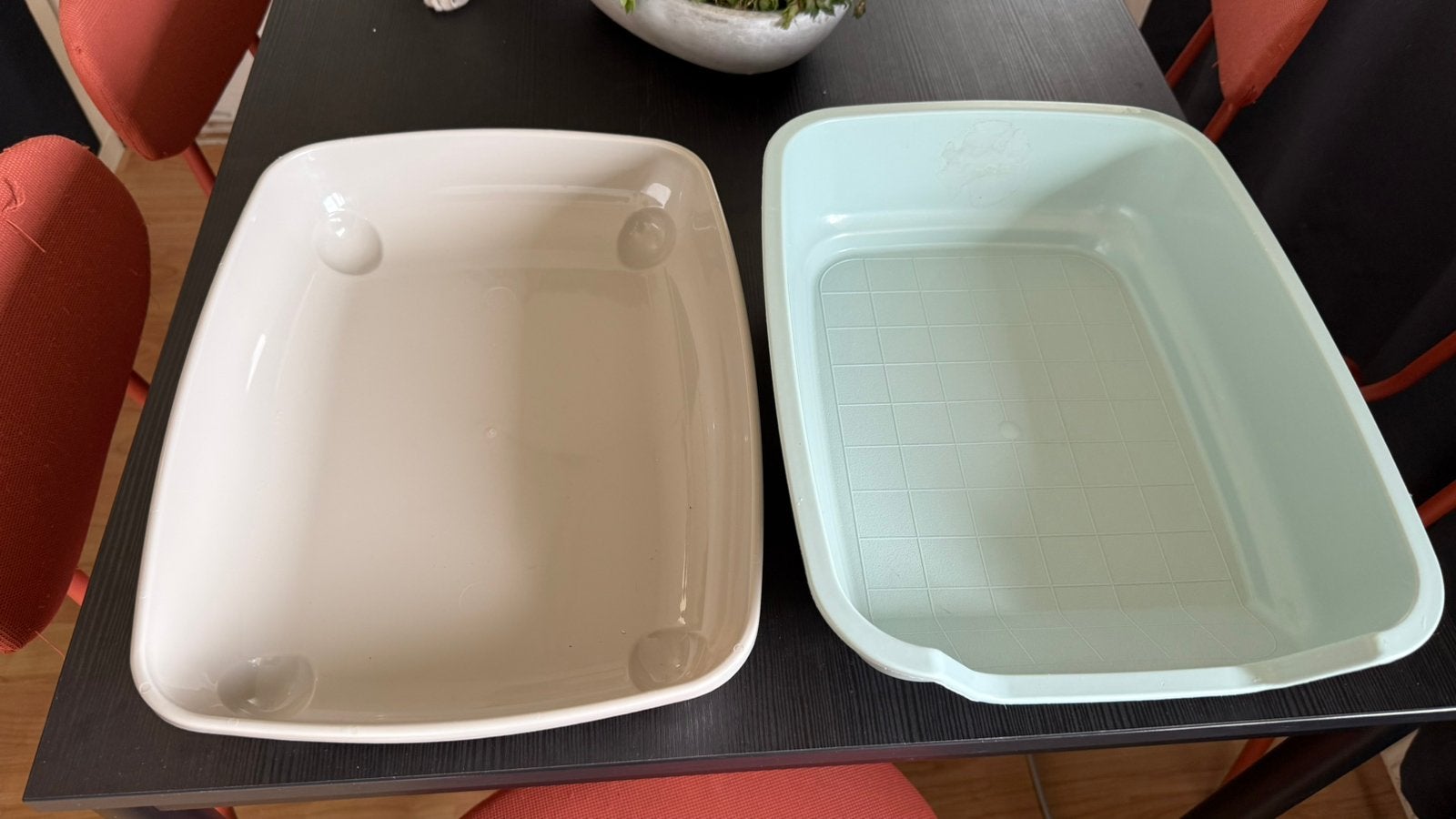 Kleine kattenbakken voor kittens, Dieren en Toebehoren, Katten-accessoires, Ophalen of Verzenden, Zo goed als nieuw