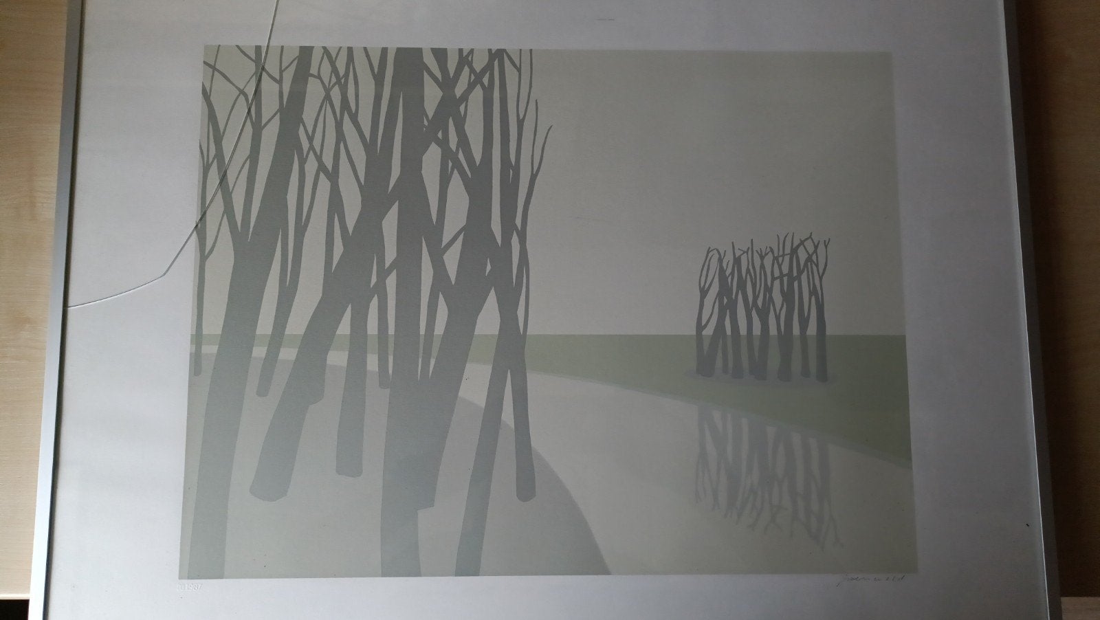 Het Dagelijks Leven - Landschap met bomen, 1987, Ophalen