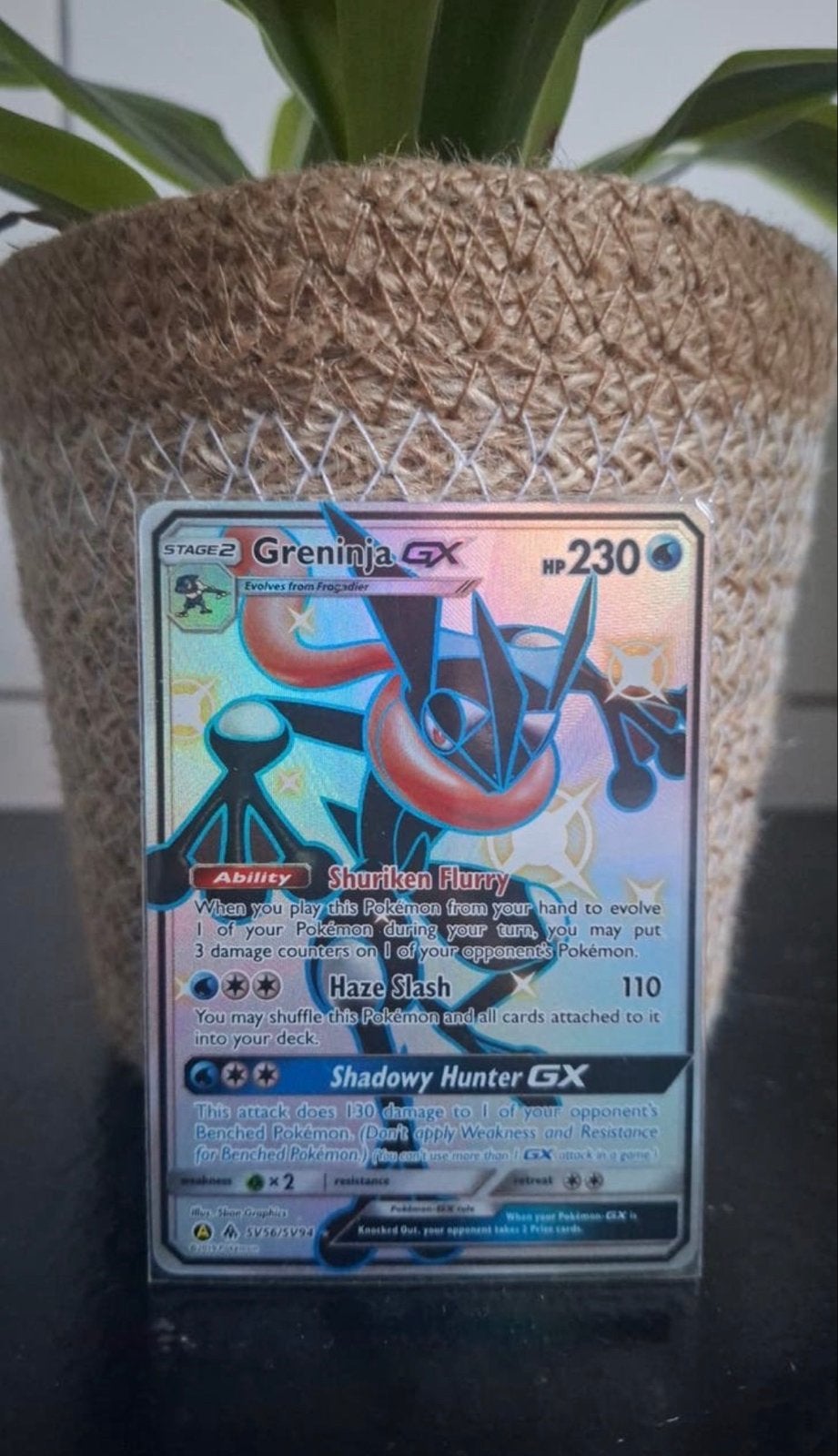 Greninja GX NM, Ophalen of Verzenden, Nieuw, Losse kaart, Foil