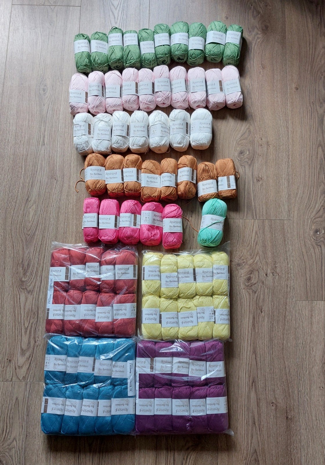 Rosarios bio bamboo 4
Diverse kleuren, Ophalen of Verzenden, Nieuw, Breien of Haken, Wol of Garen