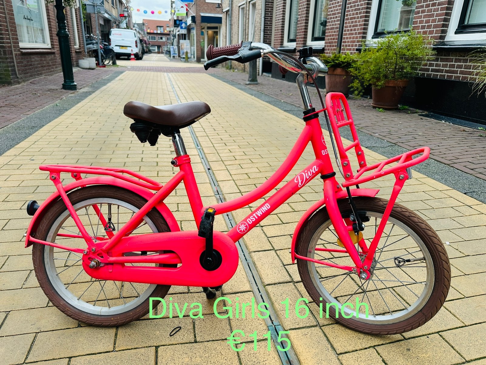 Meisjesfietsen 18, 20 en 22 inch Alpina Cortina Batavus, Ophalen, Zo goed als nieuw, 22 inch