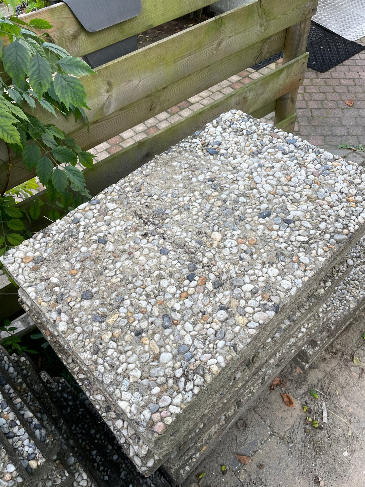 GRATIS Grindtegels voor terras of pad, Tuin en Terras, Ophalen, Gebruikt, 10 m² of meer, Grind