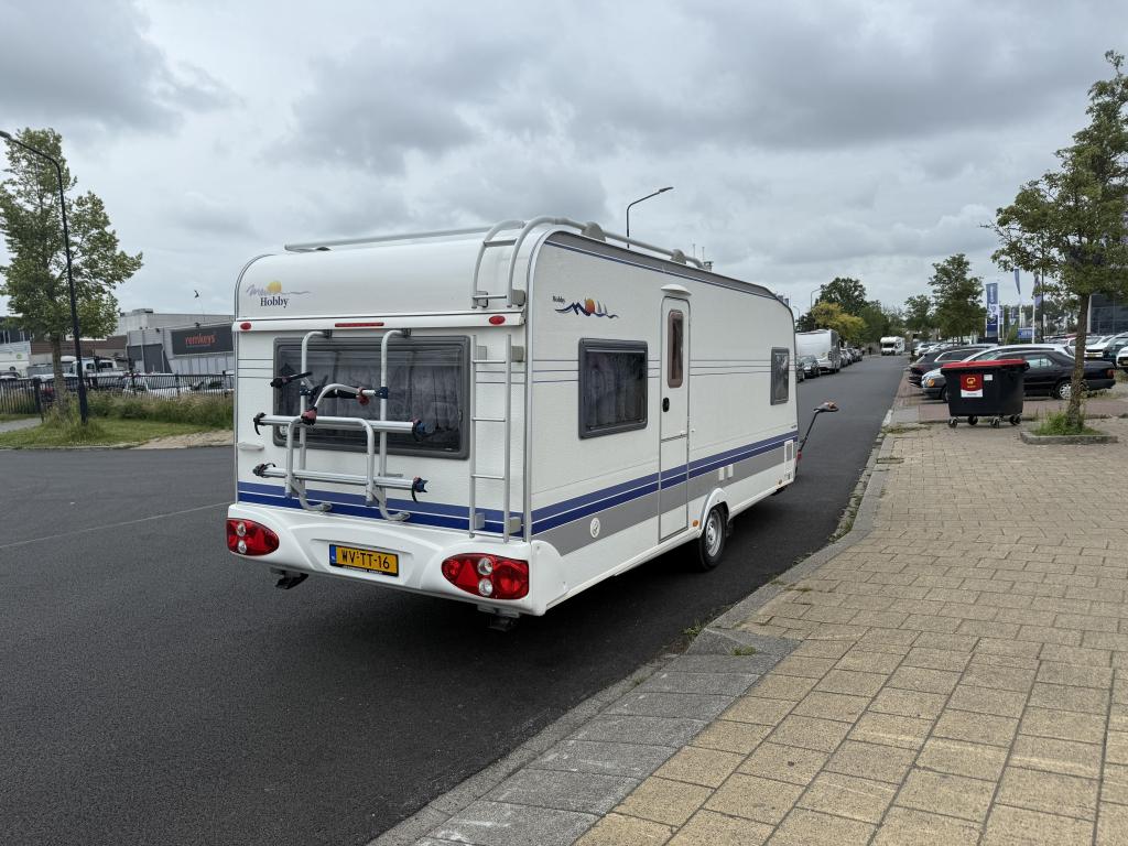 Hobby Excelsior, rondzit, fransbed, met mover, zondag open!, Caravans en Kamperen, Rondzit, Hobby, Bedrijf, Overige typen