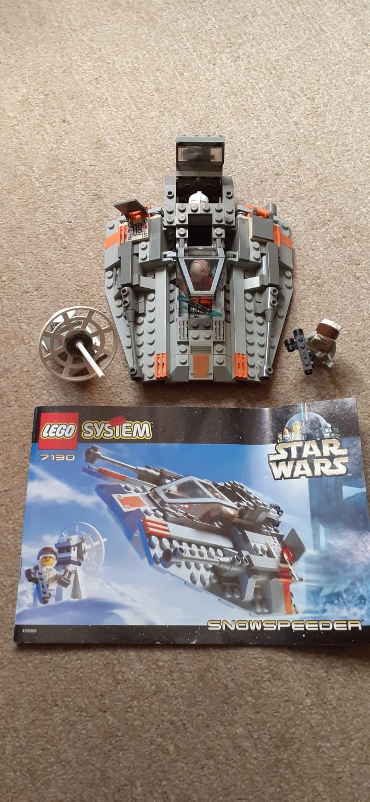 Star Wars Snowspeeder zonder doos, Verzamelen, Ophalen of Verzenden, Gebruikt, Overige typen