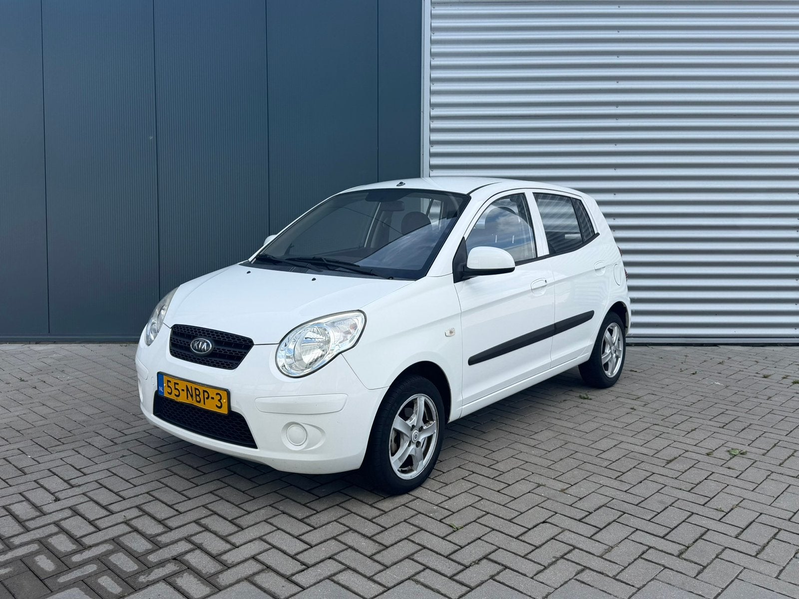 Kia Picanto 1.0 2010 | 137.000 NAP | Top Staat | APK-2027 |, Auto's, Kia, 4 cilinders, 400 kg, Wit, Origineel Nederlands