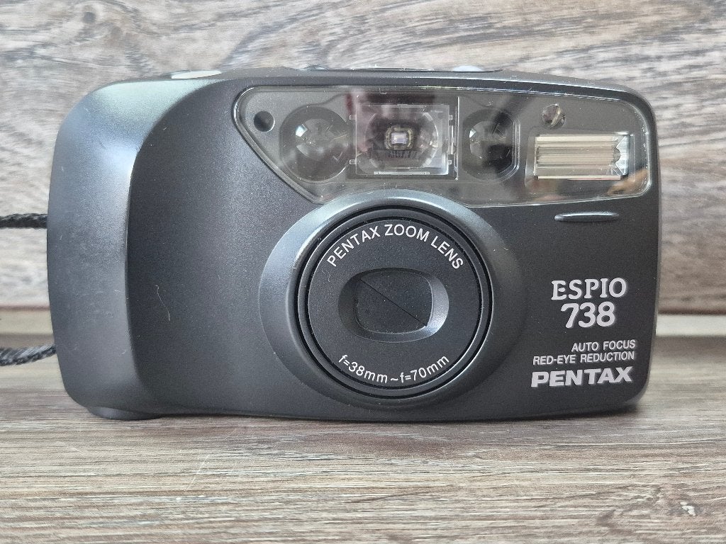 Pentax Espio 738, Ophalen of Verzenden, Gebruikt, Spiegelreflex, Pentax