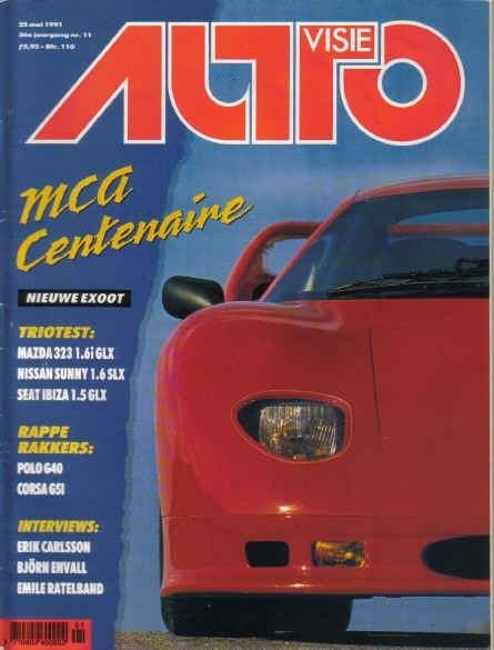 Autovisie 11 1991: VW Polo G40 - Opel Corsa GSi - Jaguar XJS, Ophalen of Verzenden, Gelezen, Algemeen