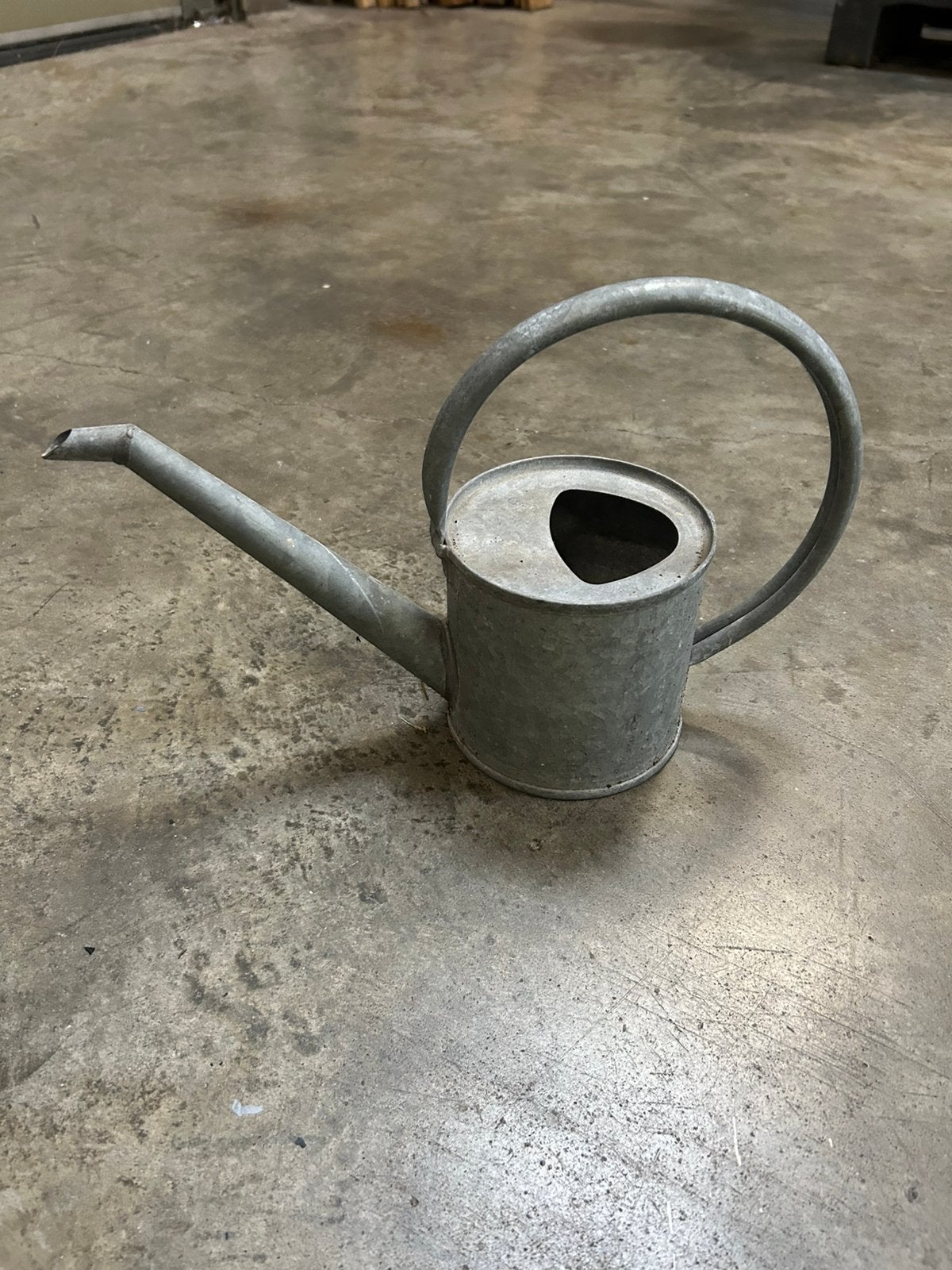 Vintage zinken gieter, Ophalen of Verzenden, Gebruikt