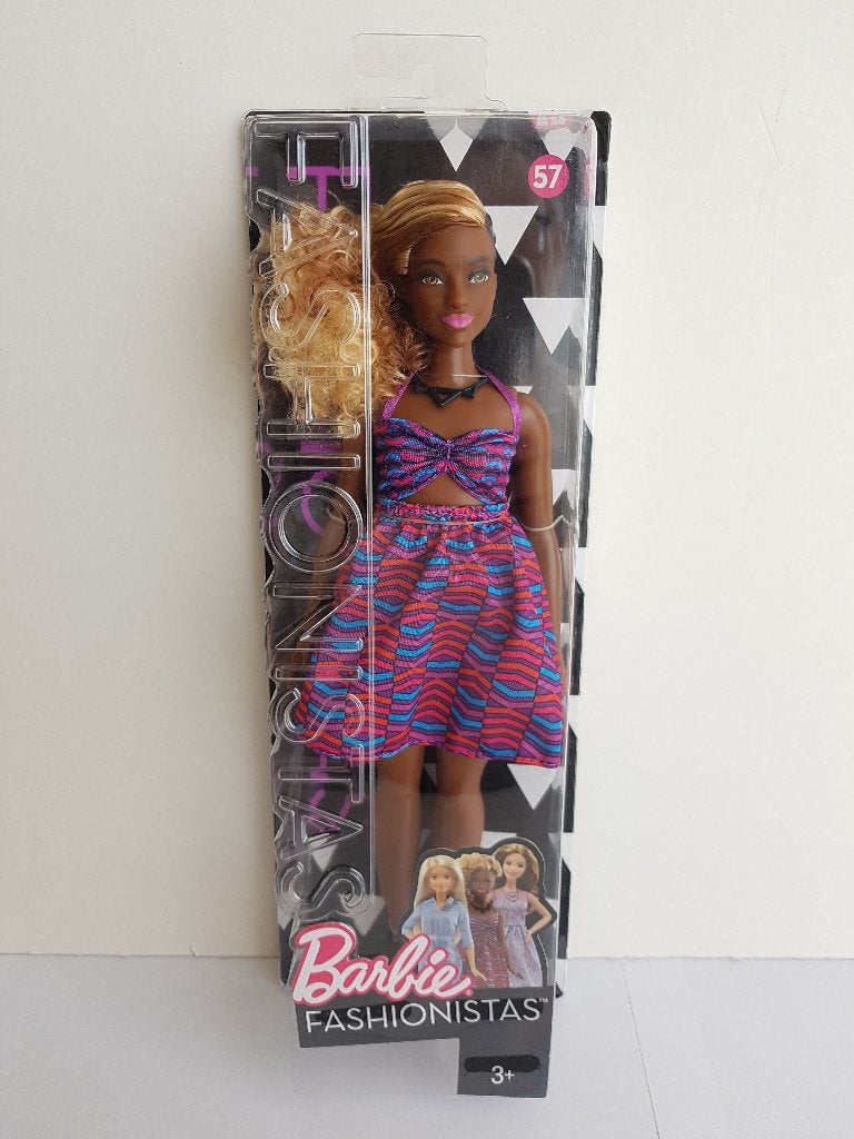 Barbie Fashionistas #57 Zig & Zag - Curvy (NRFB), Verzamelen, Ophalen of Verzenden, Nieuw, Fashion Doll