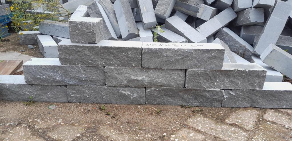 gekapte blue stone klinker, Tuin en Terras, Tegels en Klinkers, Ophalen, Natuursteen, Terrastegels