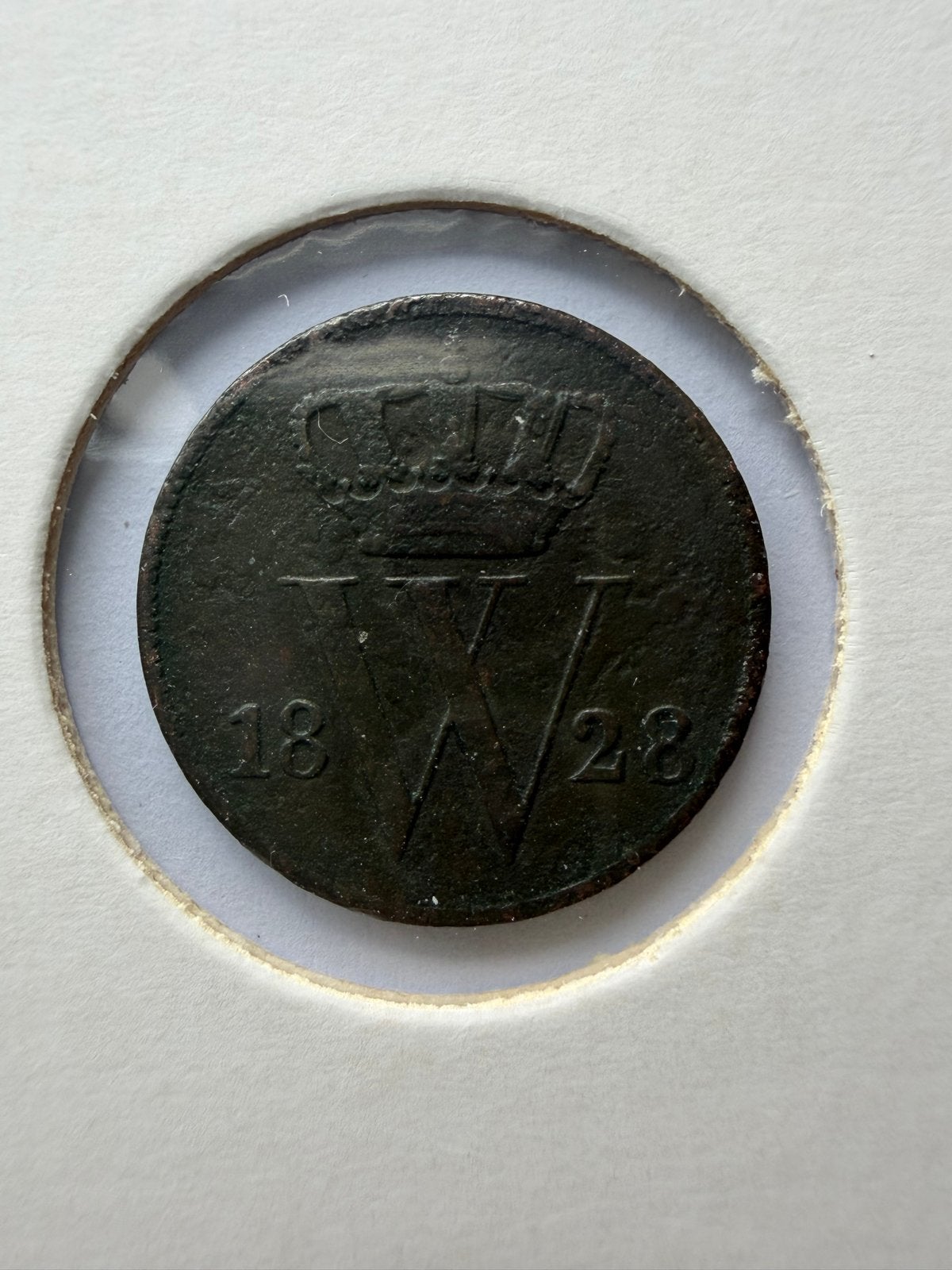 Oude Nederlandse 1 cent Willem I (1821,1823, 1827, 1828), Postzegels en Munten, Munten | Nederland, Ophalen of Verzenden, Koning Willem I