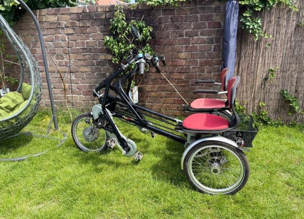 Elektrische Van Raam Fun2go Duofiets, Fietsen en Brommers, Ophalen, Gebruikt