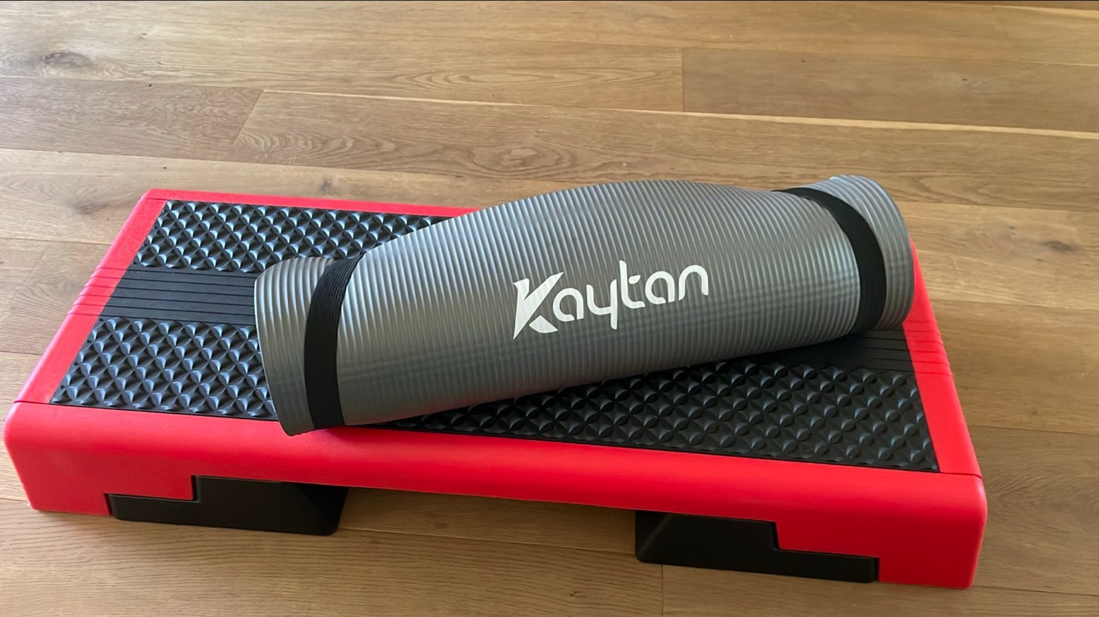 KRAKEN Aerobic Step XL & Kaytan Fitnessmat, Sport en Fitness, Ophalen, Nieuw, Benen, Stepbank