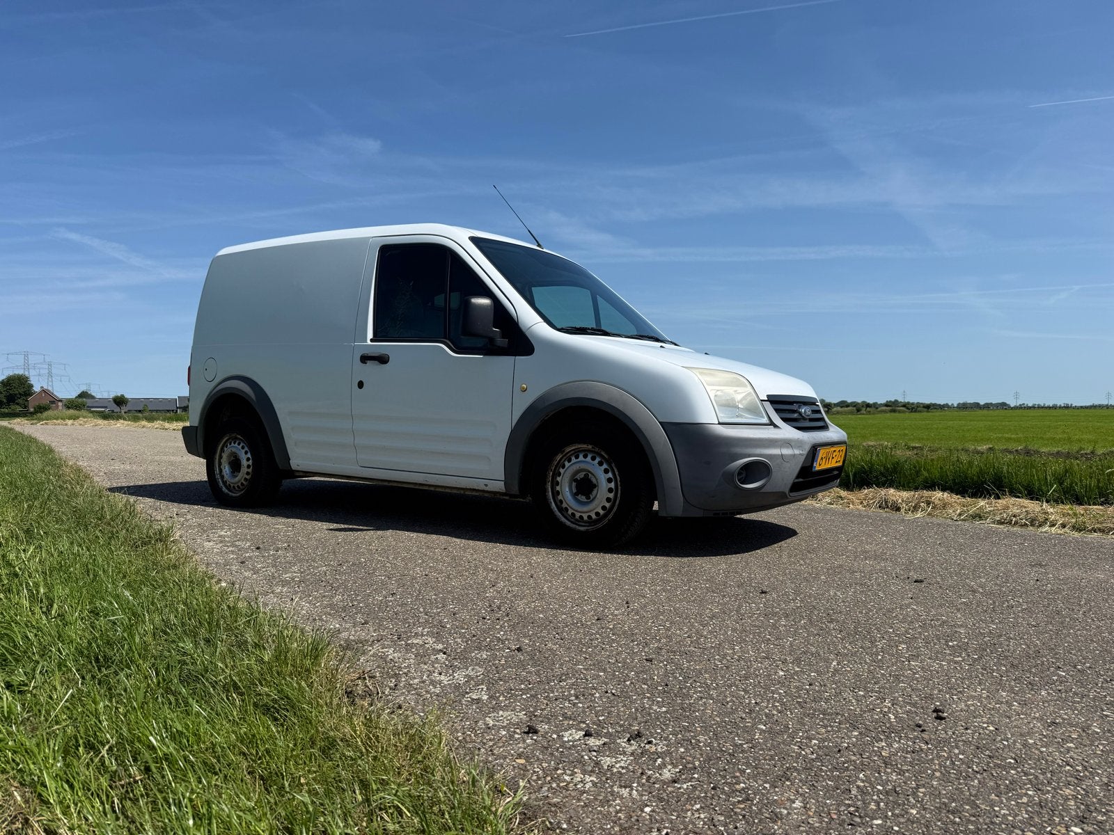 Ford Transit Connect 2012, Voorwielaandrijving, Stof, 4 cilinders, Wit