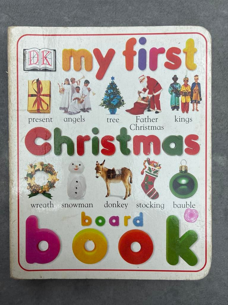 My First Christmas Board Book - DK, Ophalen of Verzenden, Zo goed als nieuw