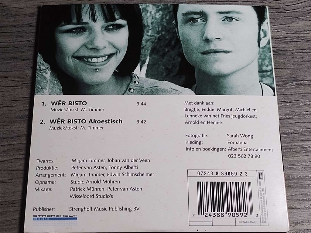 Twarres - Wer Bisto [CD Single], Ophalen of Verzenden, Zo goed als nieuw, Pop
