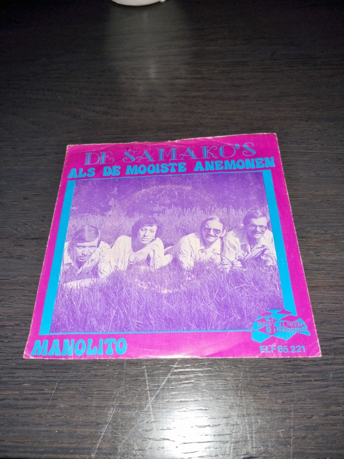 Piratensingle van de Samako's  : als de mooiste anemonen, Ophalen of Verzenden, Gebruikt, 7 inch, Levenslied of Smartlap