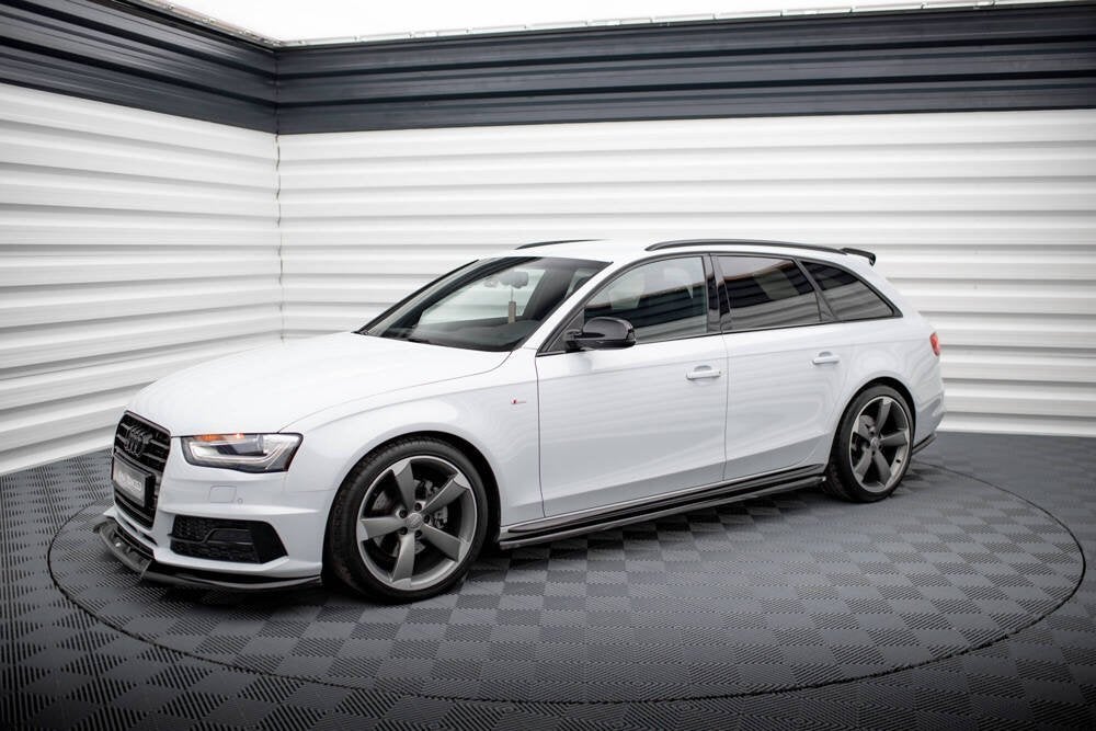 Voorlip sideskirt diffuser spoiler Audi A4 Competition 11-15, Auto diversen, Ophalen of Verzenden