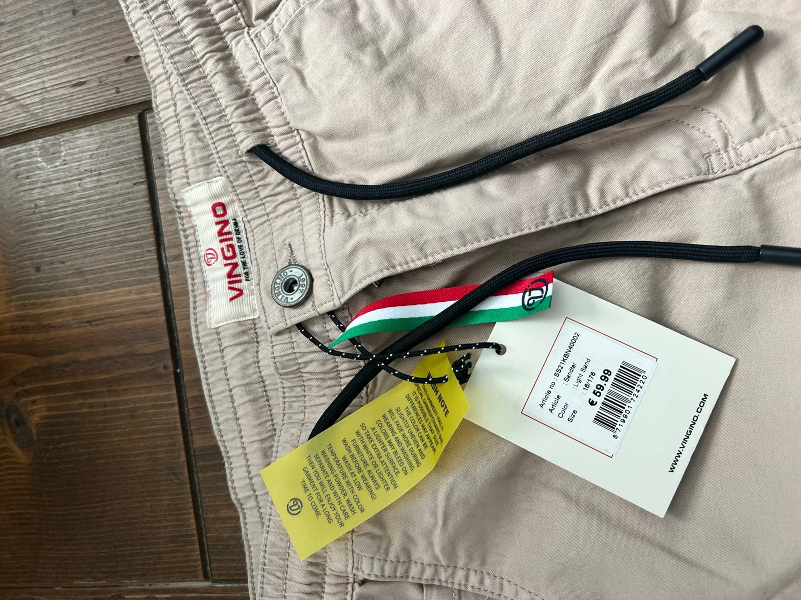 Vingino jongensbroek maat 176 nieuw met kaartje, Kinderen en Baby's, Kinderkleding | Maat 176, Ophalen of Verzenden, Nieuw, Jongen