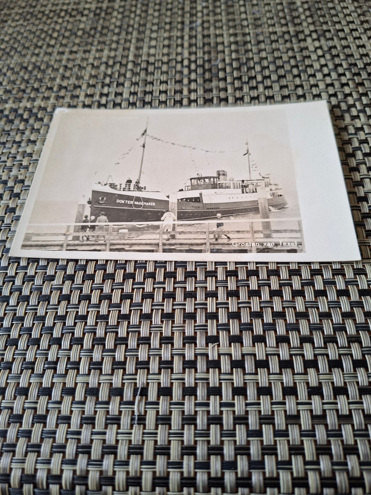 Groeten van Texel - Dokter Wagemaker teso, Ophalen of Verzenden, 1940 tot 1960, Ongelopen, Waddeneilanden