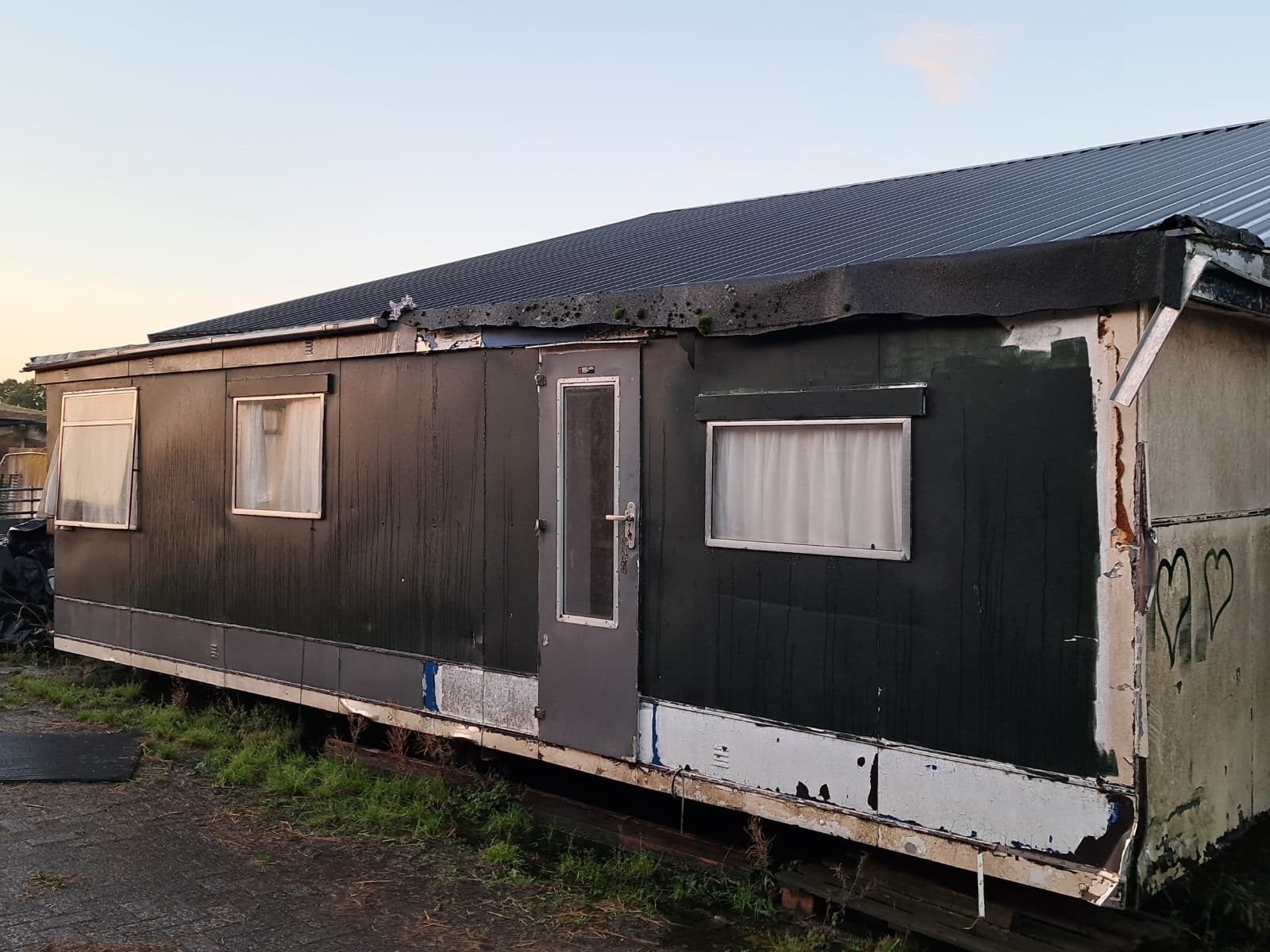 Zuipkeet/Chalet - Opknapper, Caravans en Kamperen, Ophalen, Gebruikt