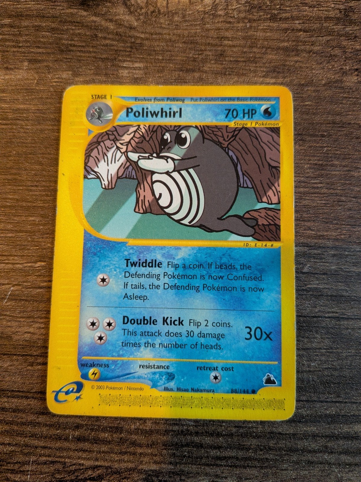 Poliwhirl Skyridge Pokémon Kaart 88/144 (EN), Ophalen of Verzenden