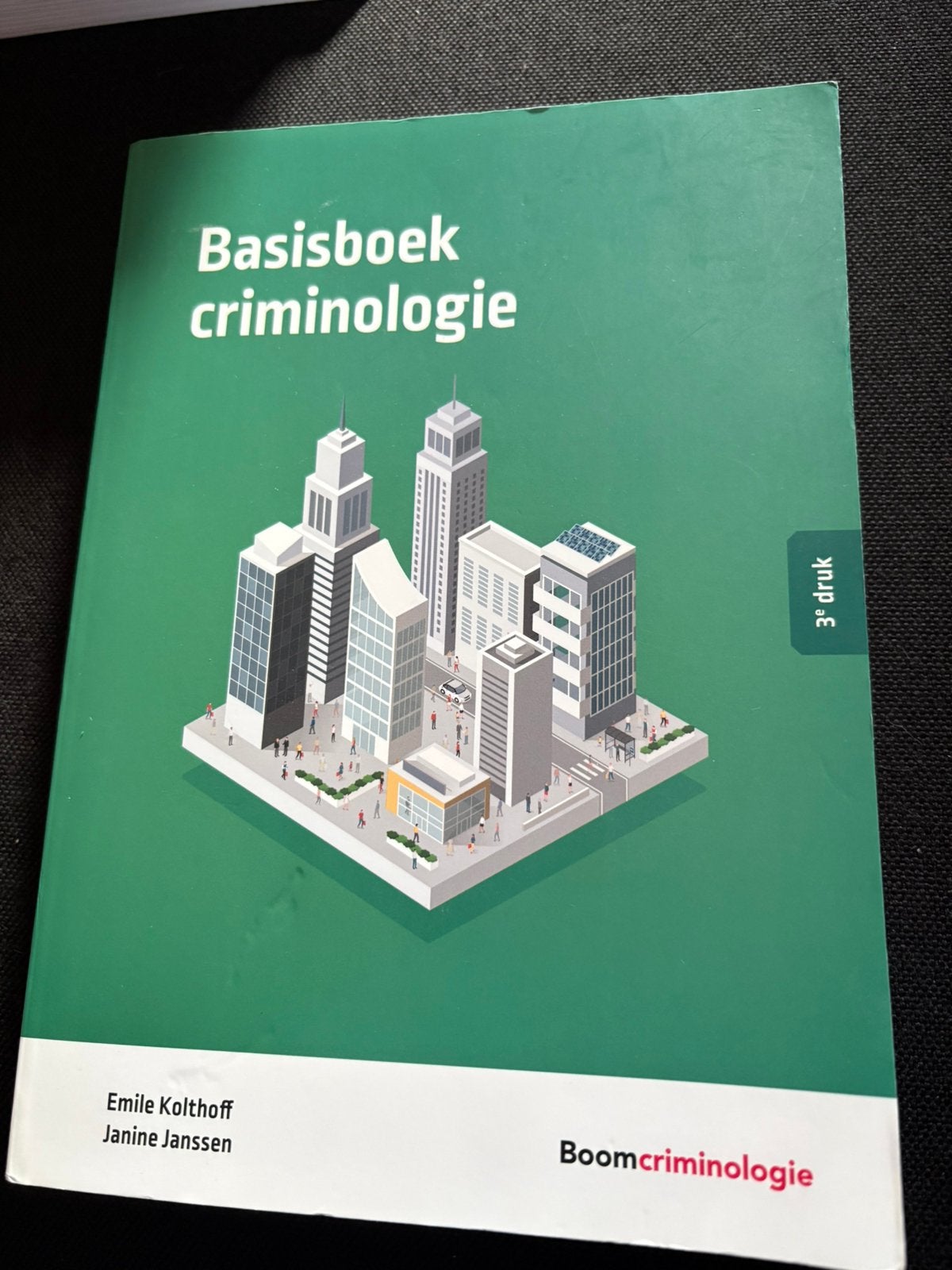 Emile Kolthoff - Basisboek criminologie, Boeken, Zo goed als nieuw, Emile Kolthoff, Beta, HBO