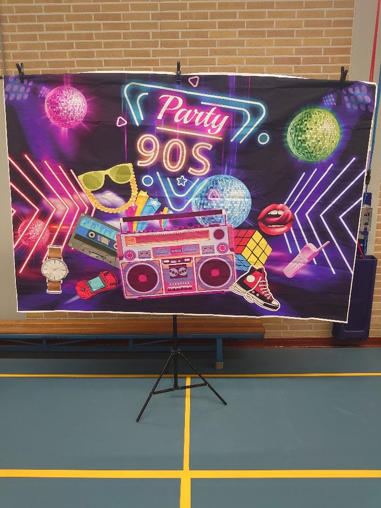 €30-, KORTING! 90's Feestpakket – Compleet Partypakket retro, Ophalen of Verzenden, Nieuw, Versiering, Verjaardag