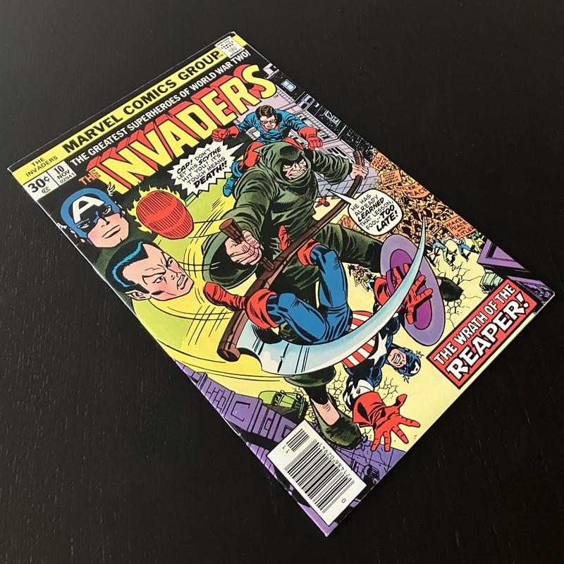 Invaders Vol.1 #10 (1976) VF+ (8.5), Eén comic, Amerika, Marvel Comics, Ophalen of Verzenden