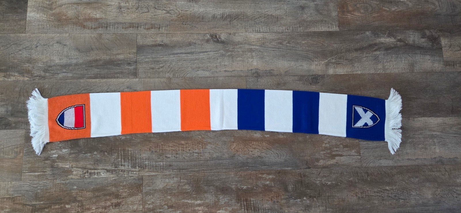 Sjaal Nederland - Schotland, Ophalen of Verzenden, Zo goed als nieuw, Overige binnenlandse clubs, Vaantje of Sjaal