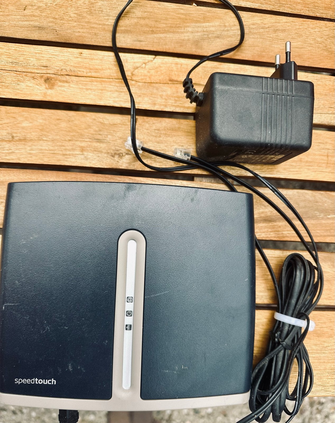 Speedtouch Router met adapter, Ophalen, Gebruikt, Router