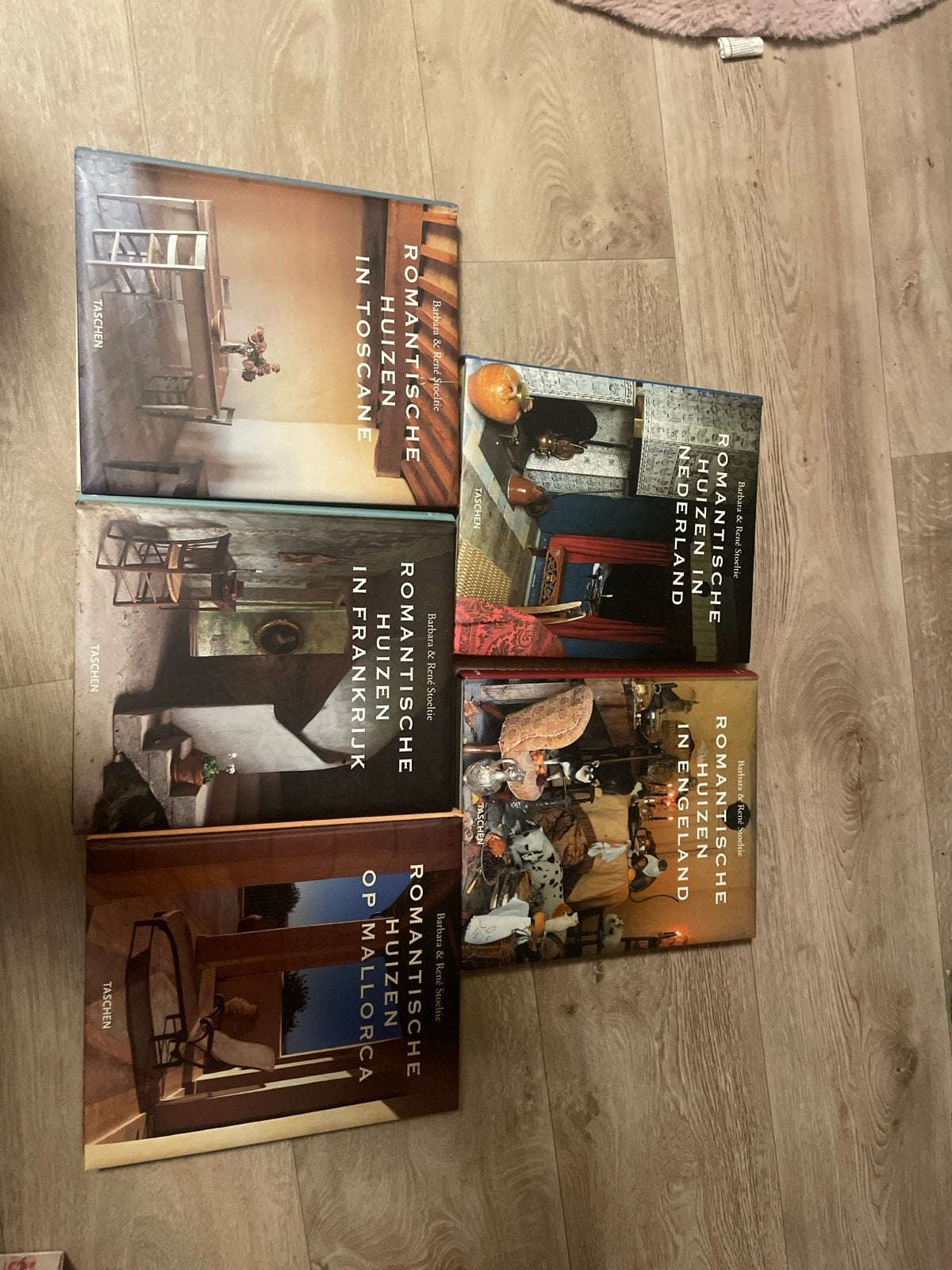 Romantische Huizen Boekenserie (5 delen), Ophalen of Verzenden, Zo goed als nieuw
