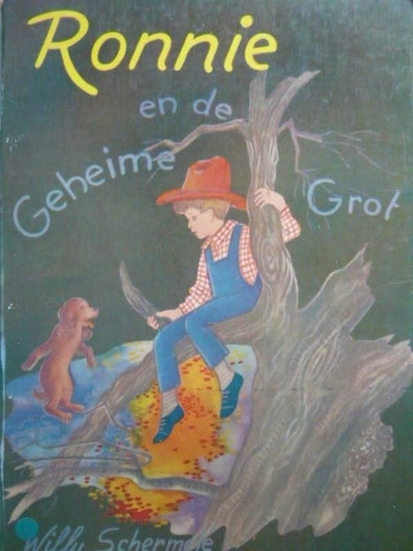 Willy Schermele # Ronnie en de geheime grot ea 8x, Boeken, Ophalen of Verzenden, Zo goed als nieuw, Willy Schermelé, Fictie algemeen
