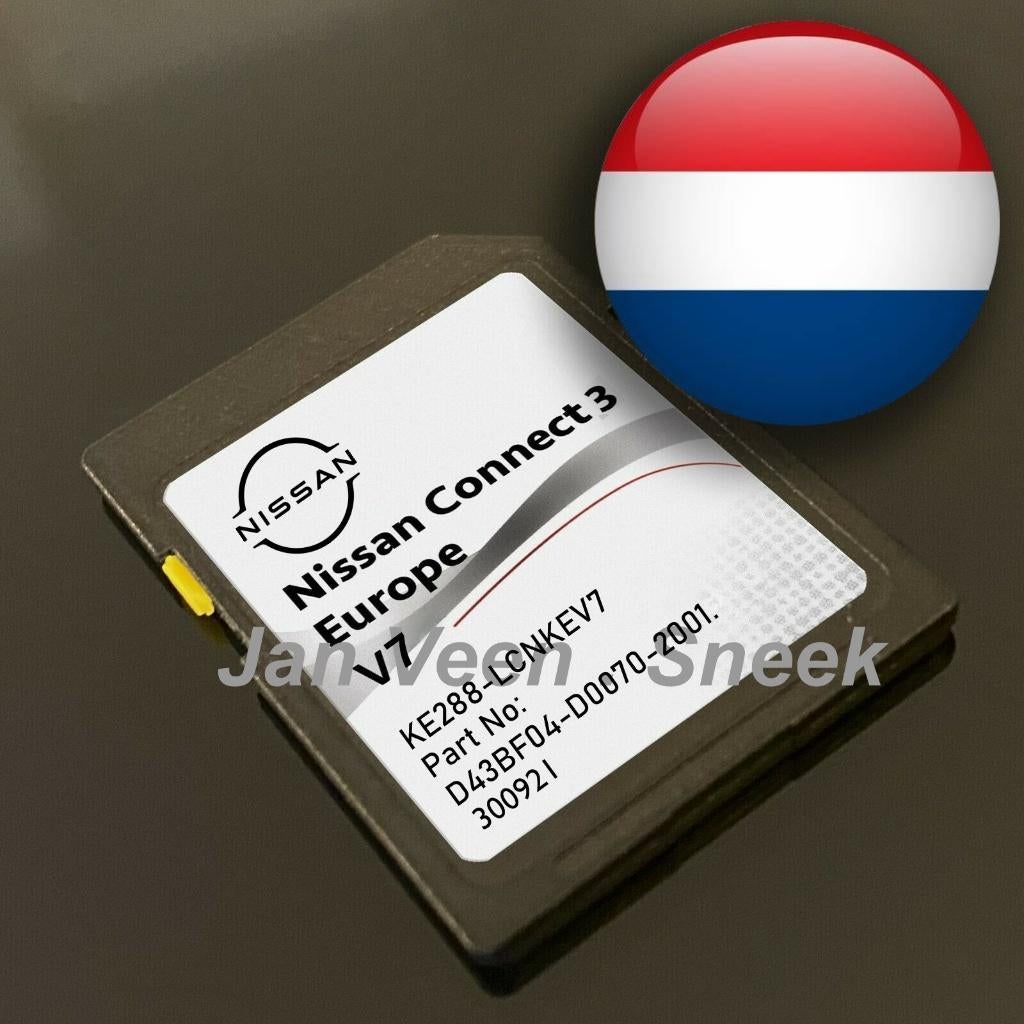 Nissan Connect3 V7 Navigatie Update 2022/2023 SD-kaart EU, Ophalen of Verzenden, Nieuw, Heel Europa, Update