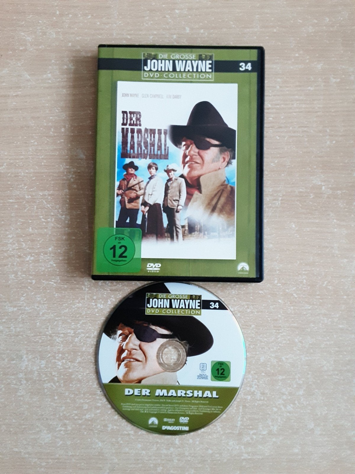 Film Der Marshal John Wayne (Duitse Import wel Nl ondertitel, Vanaf 12 jaar, Ophalen of Verzenden, 1960 tot 1980, Actie en Avontuur