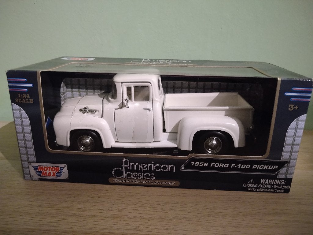1956 Ford F-100 Pick-up Motormax 1:24 Nieuw, Ophalen of Verzenden, Nieuw, Auto, Motormax