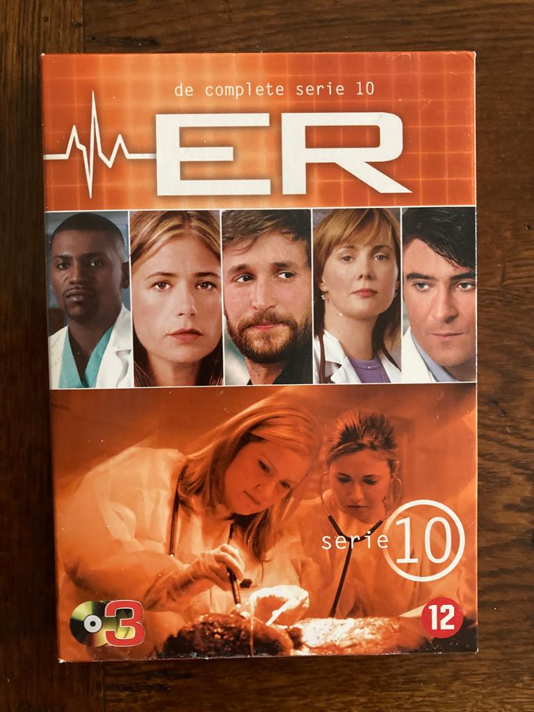 E.R dvd seizoen 10, Vanaf 12 jaar, Ophalen, Gebruikt, Drama