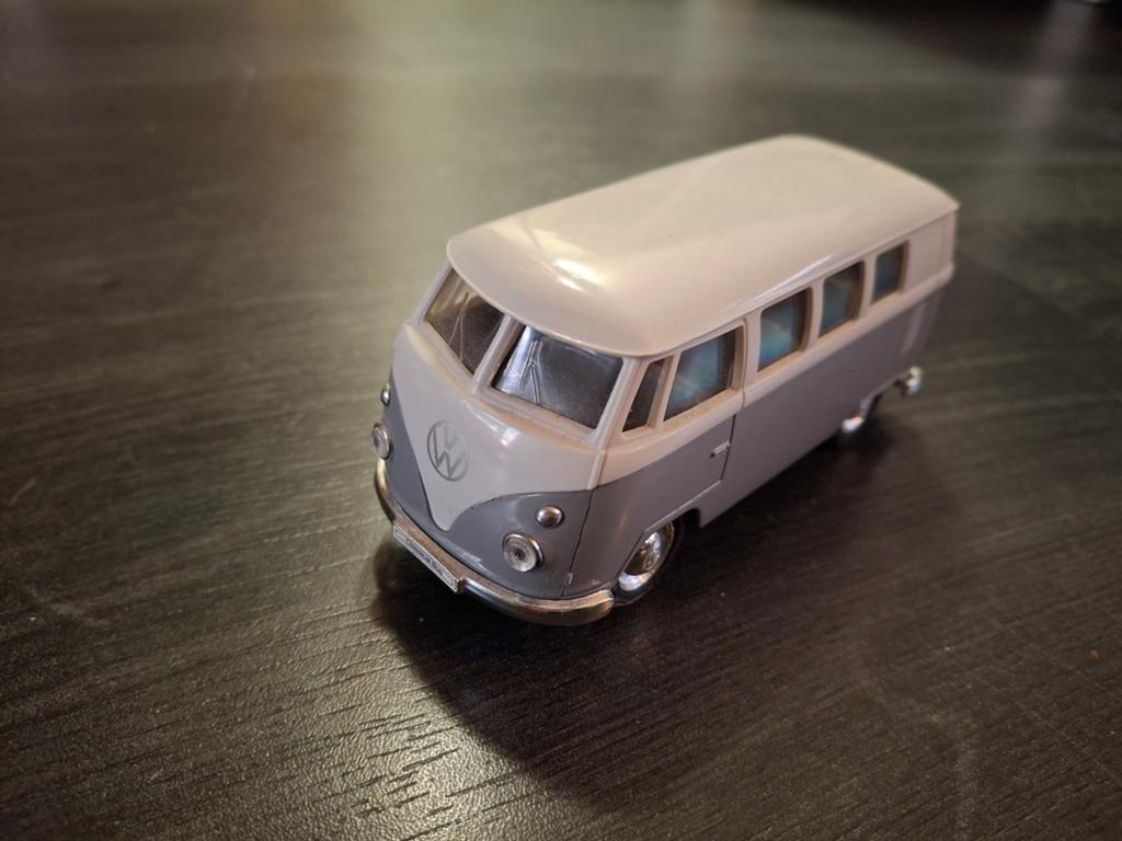 Terugtrek auto VW Busje - ca. 7 cm, Ophalen of Verzenden