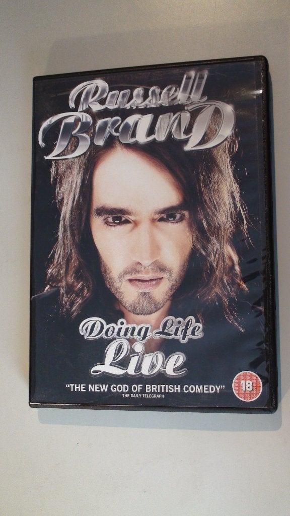 Russell Brand Doing Life Live, Alle leeftijden, Ophalen of Verzenden, Zo goed als nieuw